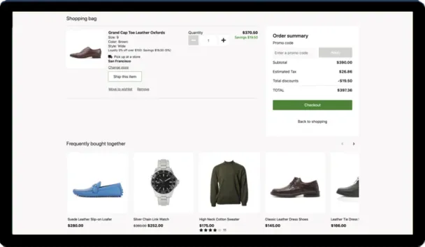 Dynamics 365 Commerce unified commerce platform screenshot