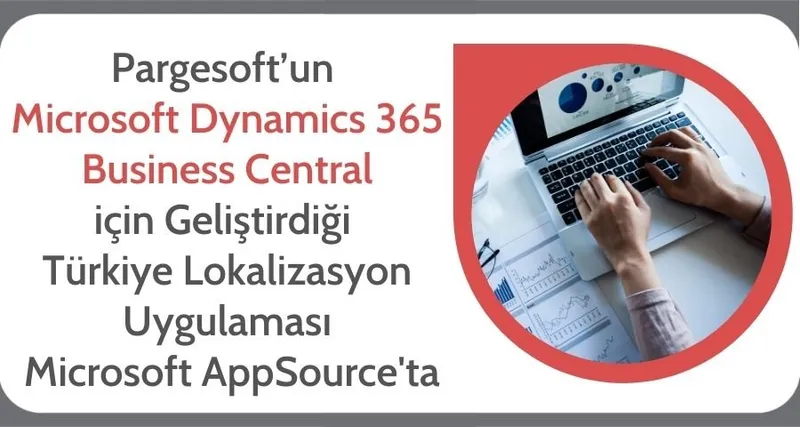 Kırmızı çerçeveli fotoğrafta dizüstü bilgisayarda yazı yazan eller ve masada grafik çıktıları