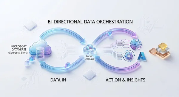Two-way data orchestration with Microsoft Fabric and Power Platform
