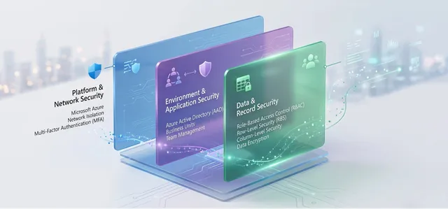 Dataverse multi-layered security architecture and enterprise governance
