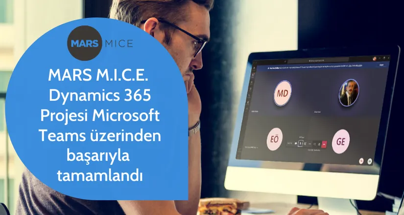 Bilgisayarda MD, EÖ, GE baş harfli katılımcılarla yapılan bir Microsoft Teams görüntülü görüşme ekranı