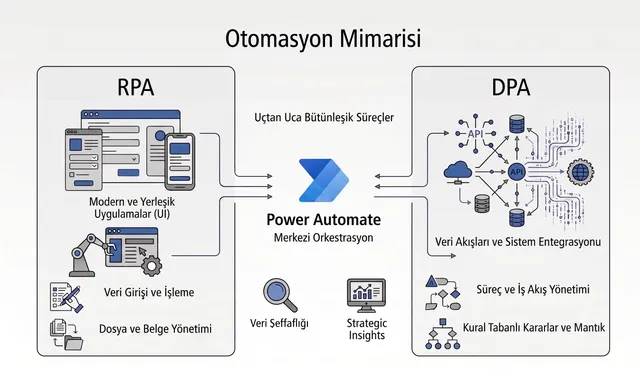 DPA ve RPA Mimarisi ile Kurumsal Süreç Otomasyonu