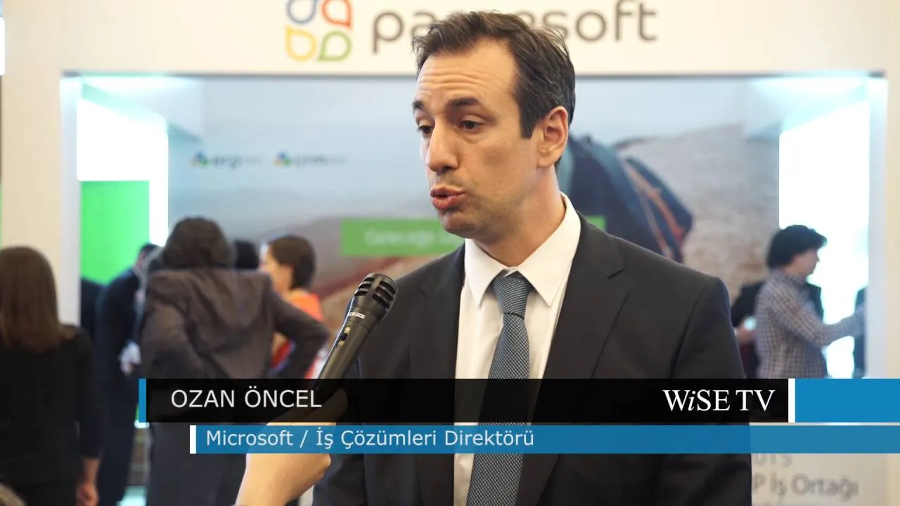 Microsoft İş Çözümleri Direktörü Ozan Öncel'in etkinlikte Pargesoft hakkında verdiği röportaj