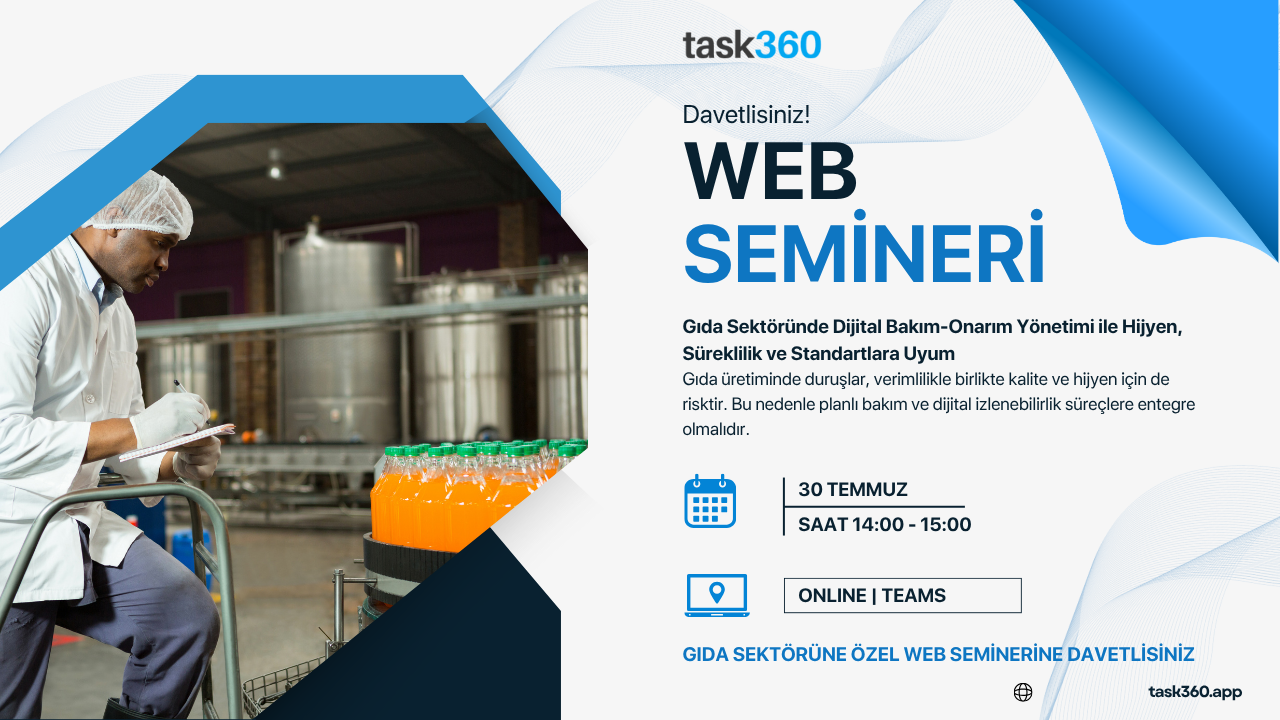Task360 Gıda Sektörü Web Semineri