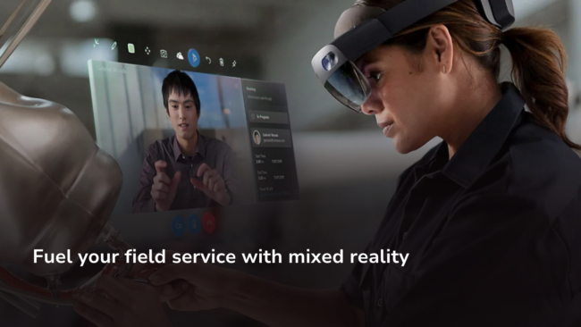 Fuel your field service with mixed reality
