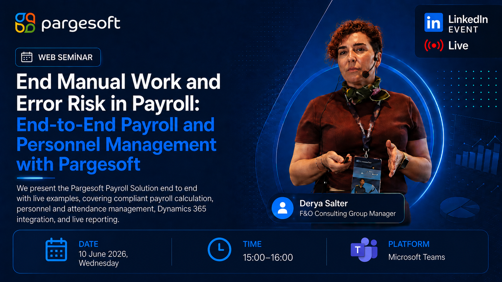 End Manual Work and Error Risk in Payroll: End-to-End Payroll and Personnel Management with Pargesoft