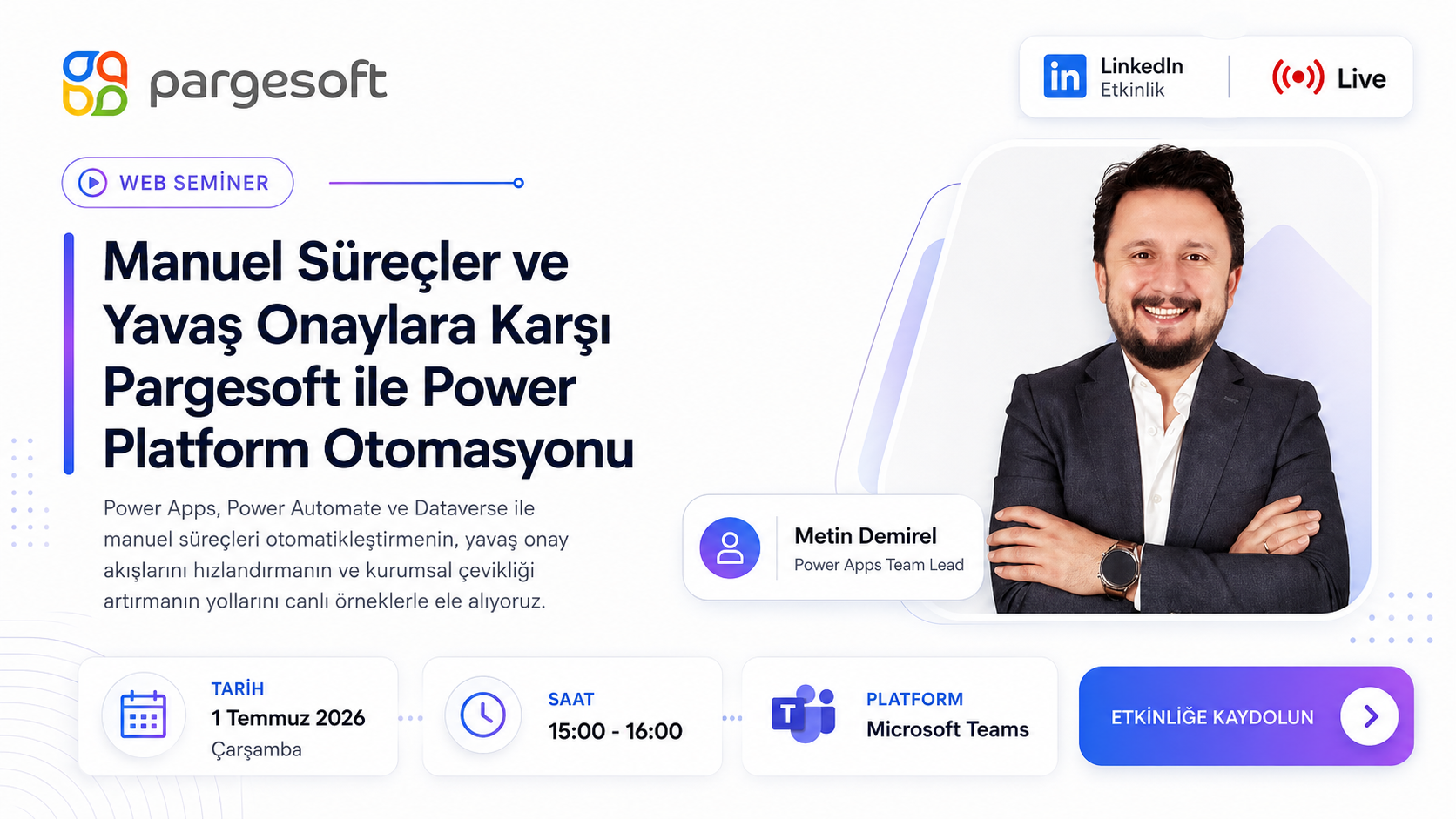 Manuel Süreçler ve Yavaş Onaylara Karşı Pargesoft ile Power Platform Otomasyonu