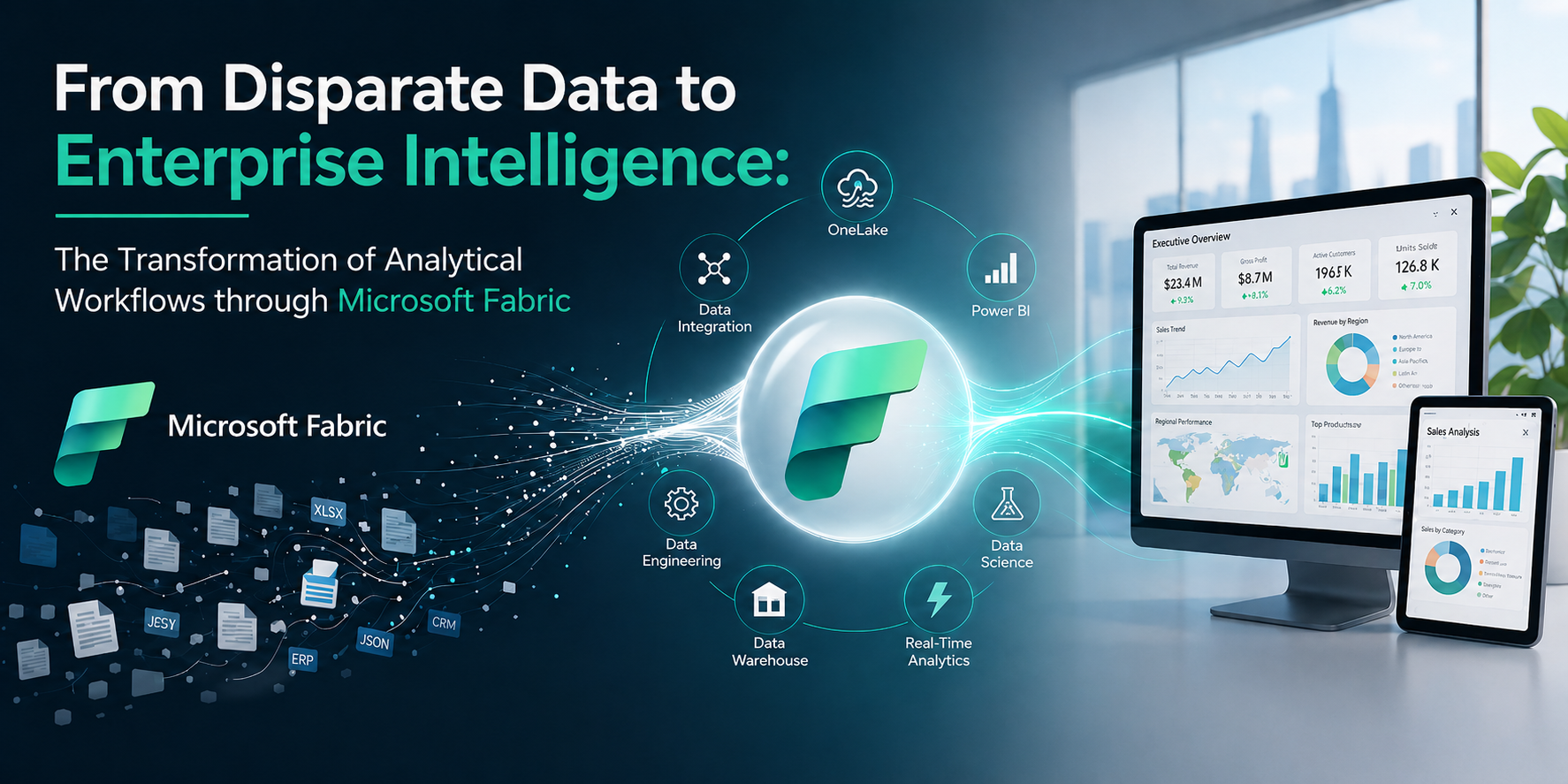 From Disparate Data to Enterprise Intelligence The Transformation of Analytical Workflows through Microsoft Fabric