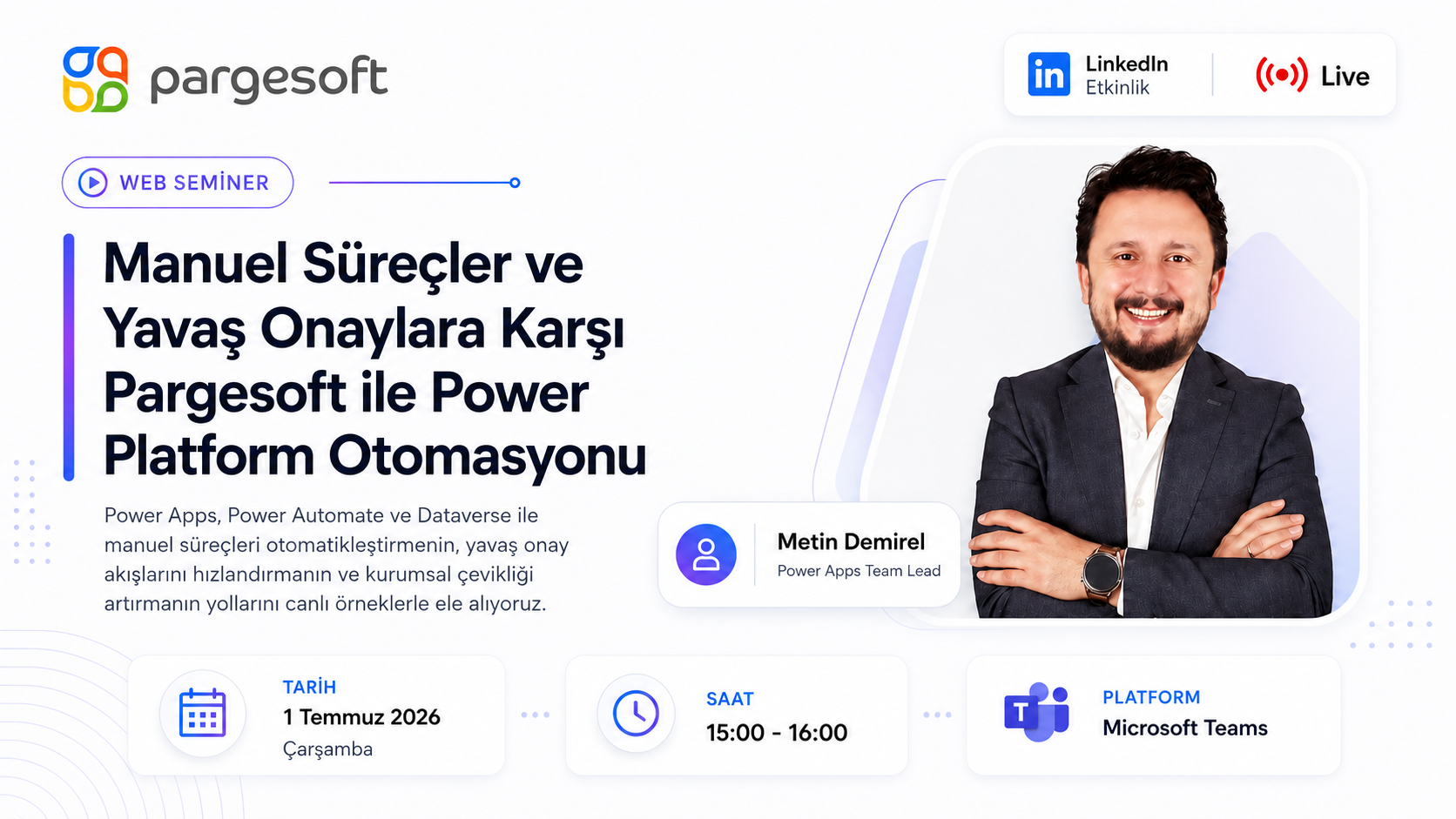 Manuel Süreçler ve Yavaş Onaylara Karşı Pargesoft ile Power Platform Otomasyonu